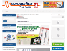 Tablet Screenshot of eurograficalarocca.it